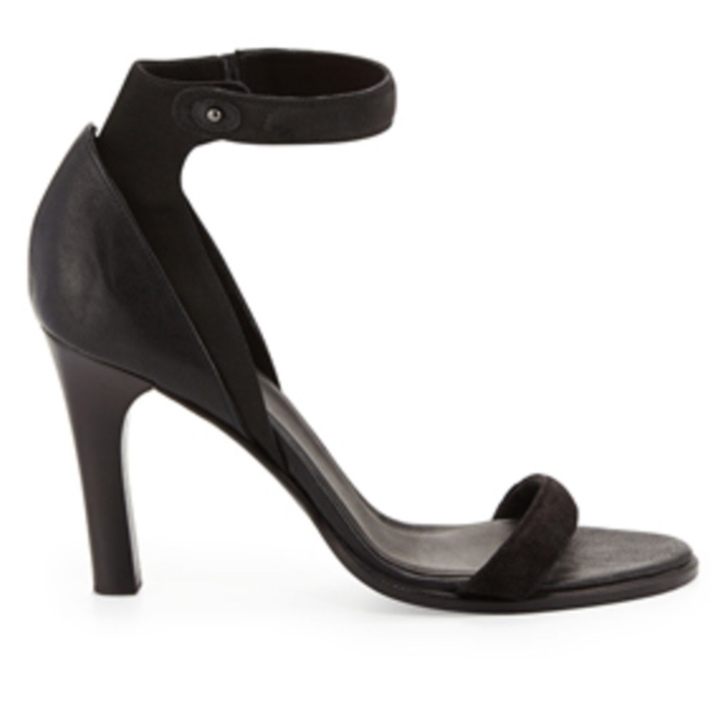 Rag & Bone Albion Black Ankle Strap Heels size 36
